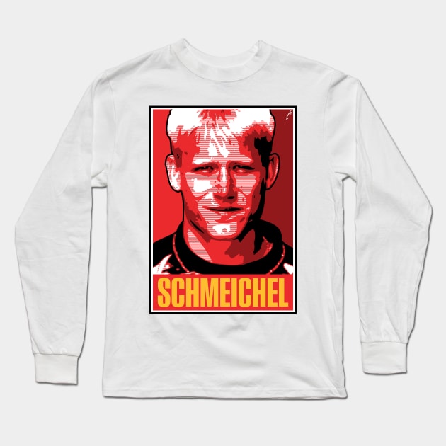 Schmeichel Long Sleeve T-Shirt by DAFTFISH